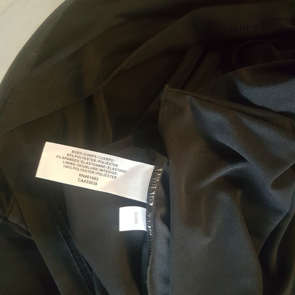 Jockey Black Stretch Knit Long Sleeve Top L - Picture 5 of 5